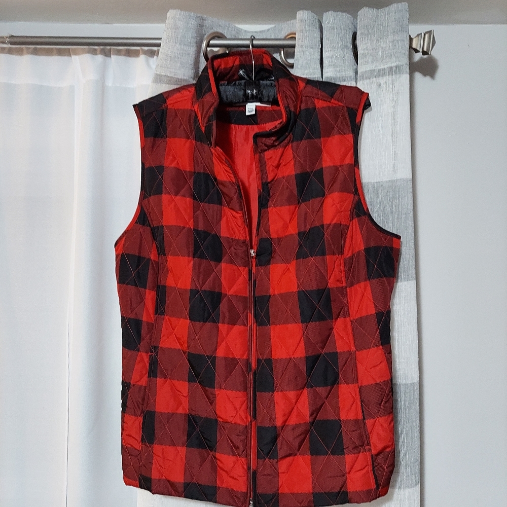 Buffalo Plaid Vest